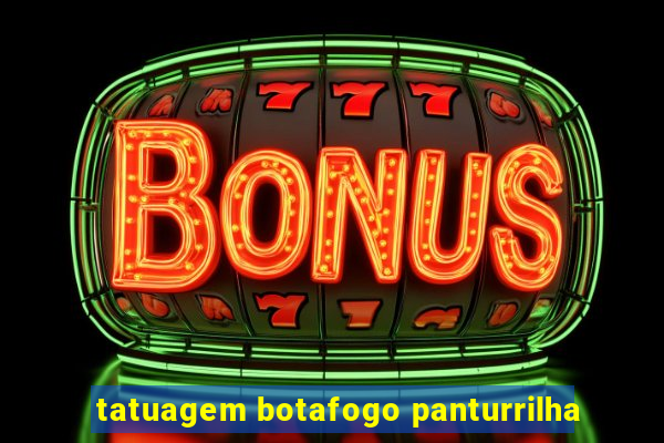 tatuagem botafogo panturrilha